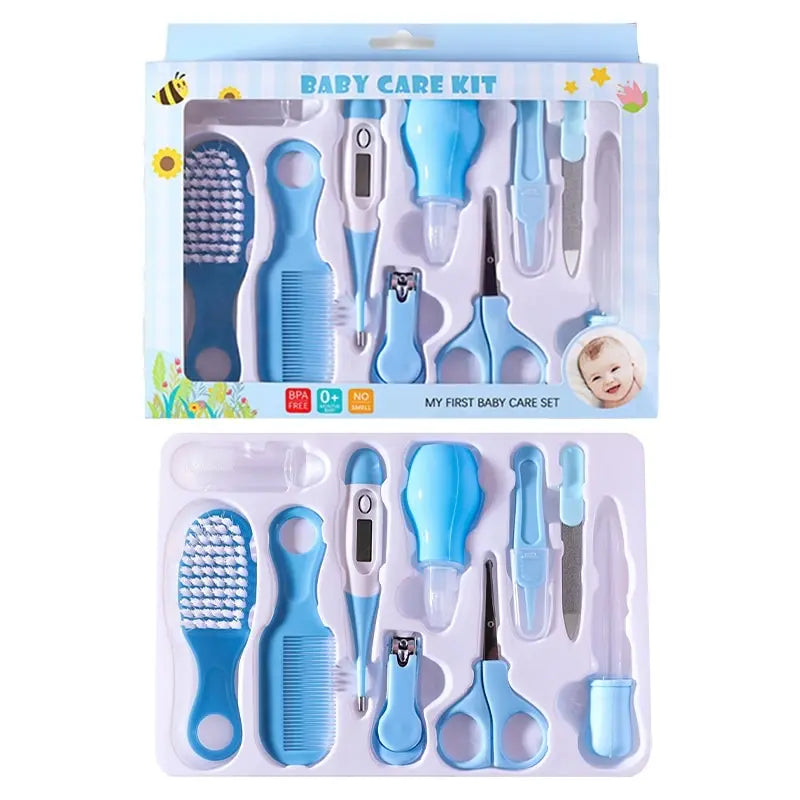 10-in-1 Baby Health & Grooming Essentials Kit