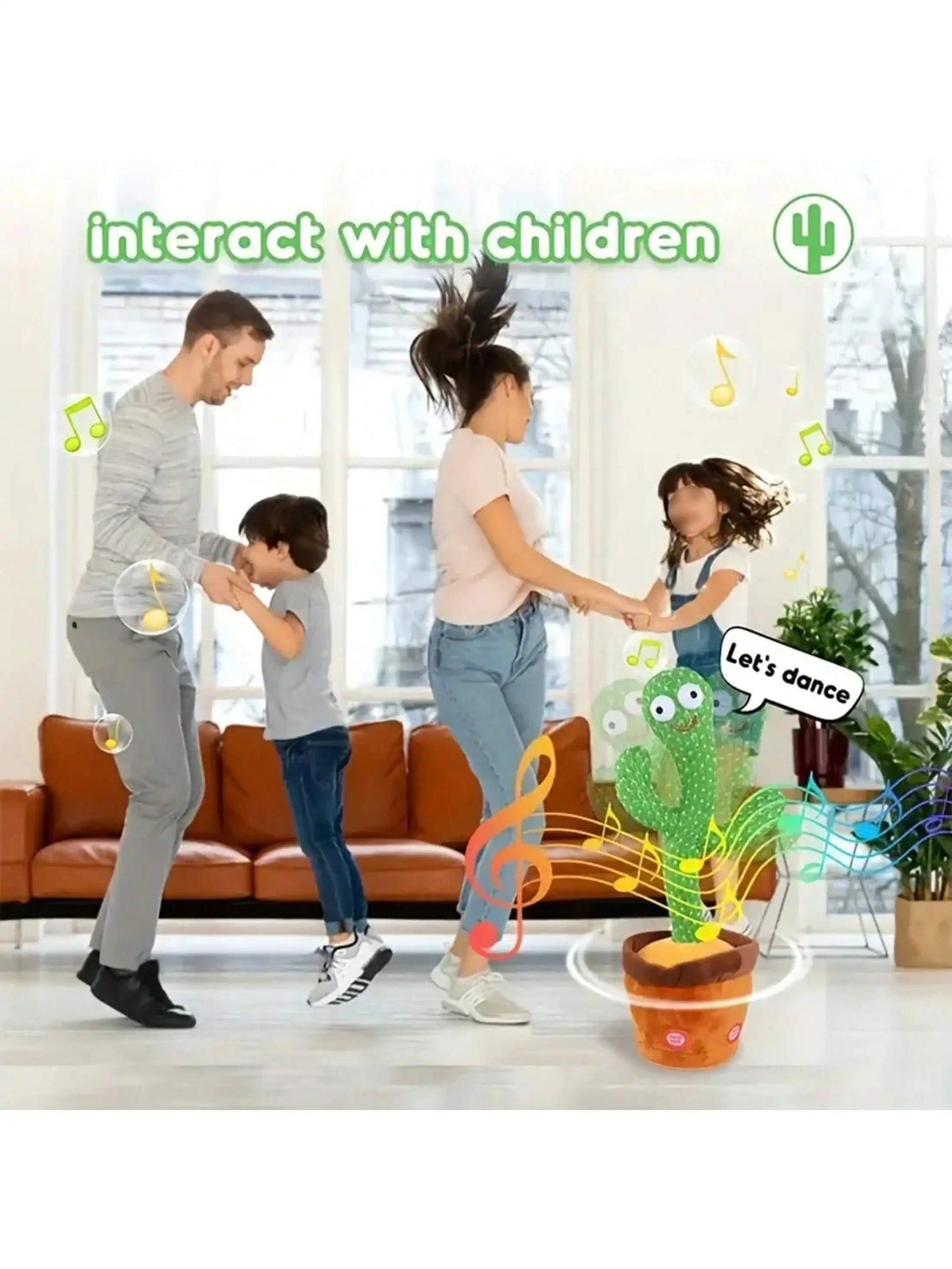 Dancing & Talking Cactus Toy