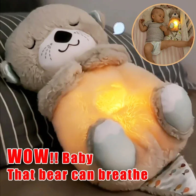 Baby Breath Baby Bear Soothes Otter Plush Toy