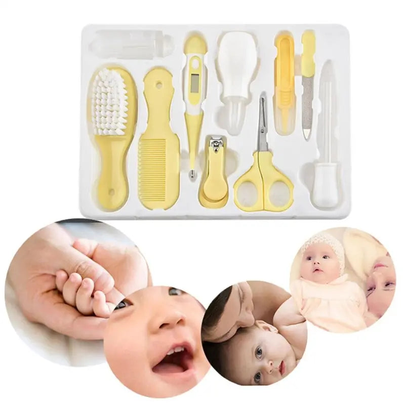 10-in-1 Baby Health & Grooming Essentials Kit