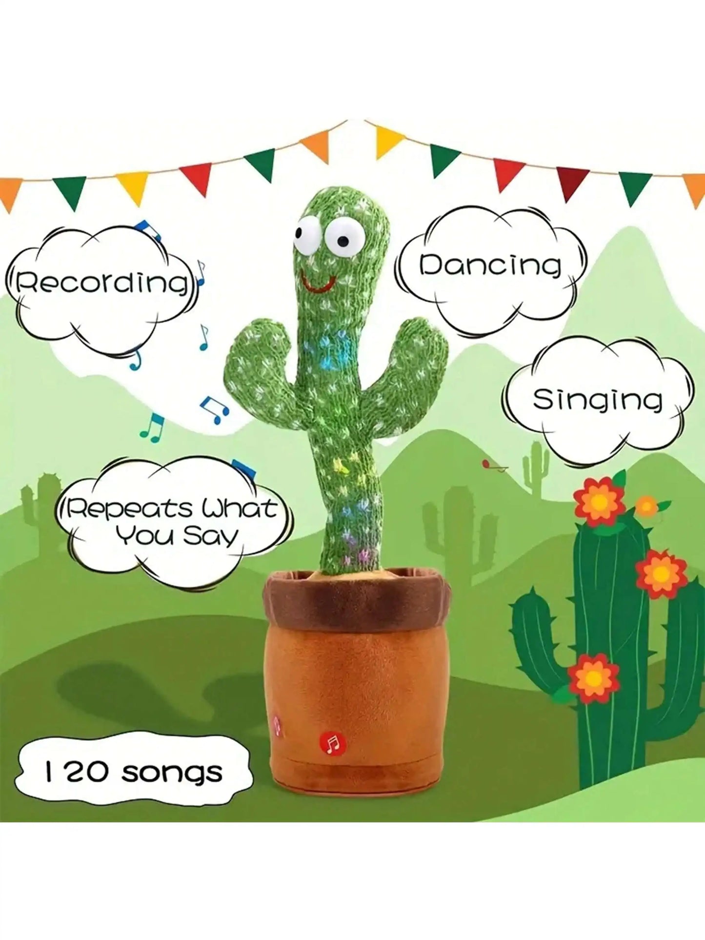 Dancing & Talking Cactus Toy