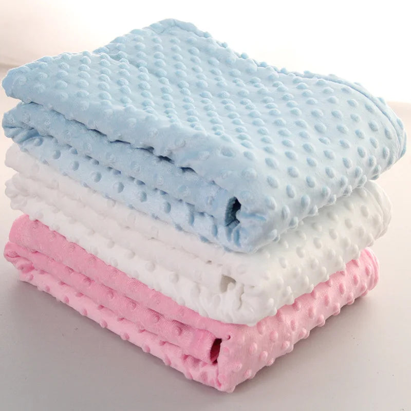 Baby Blanket & Swaddling Newborn Thermal Soft Fleece Blanket