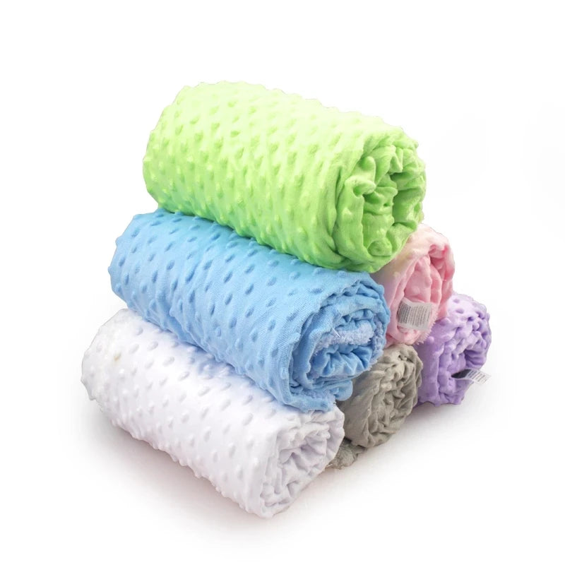 Baby Blanket & Swaddling Newborn Thermal Soft Fleece Blanket