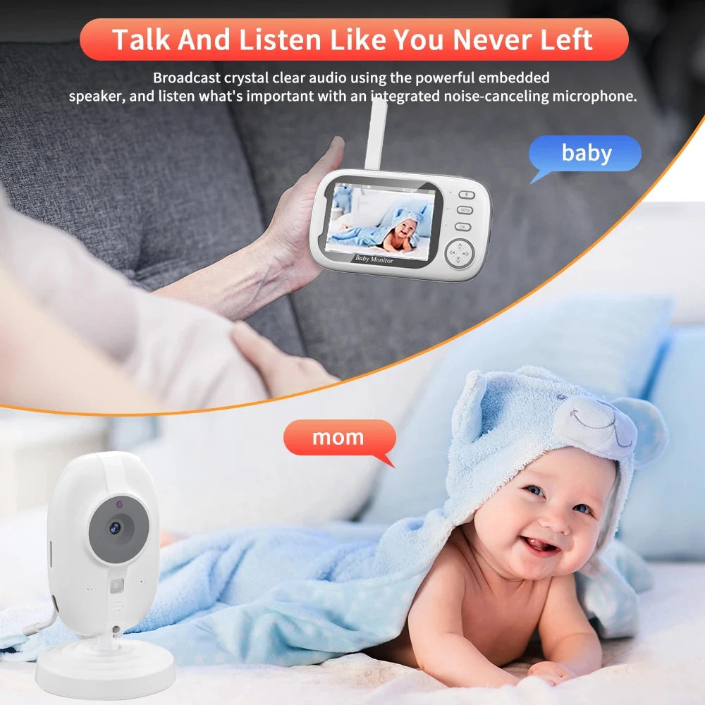 Cdycam 3.5-inch Wireless Video Baby Monitor