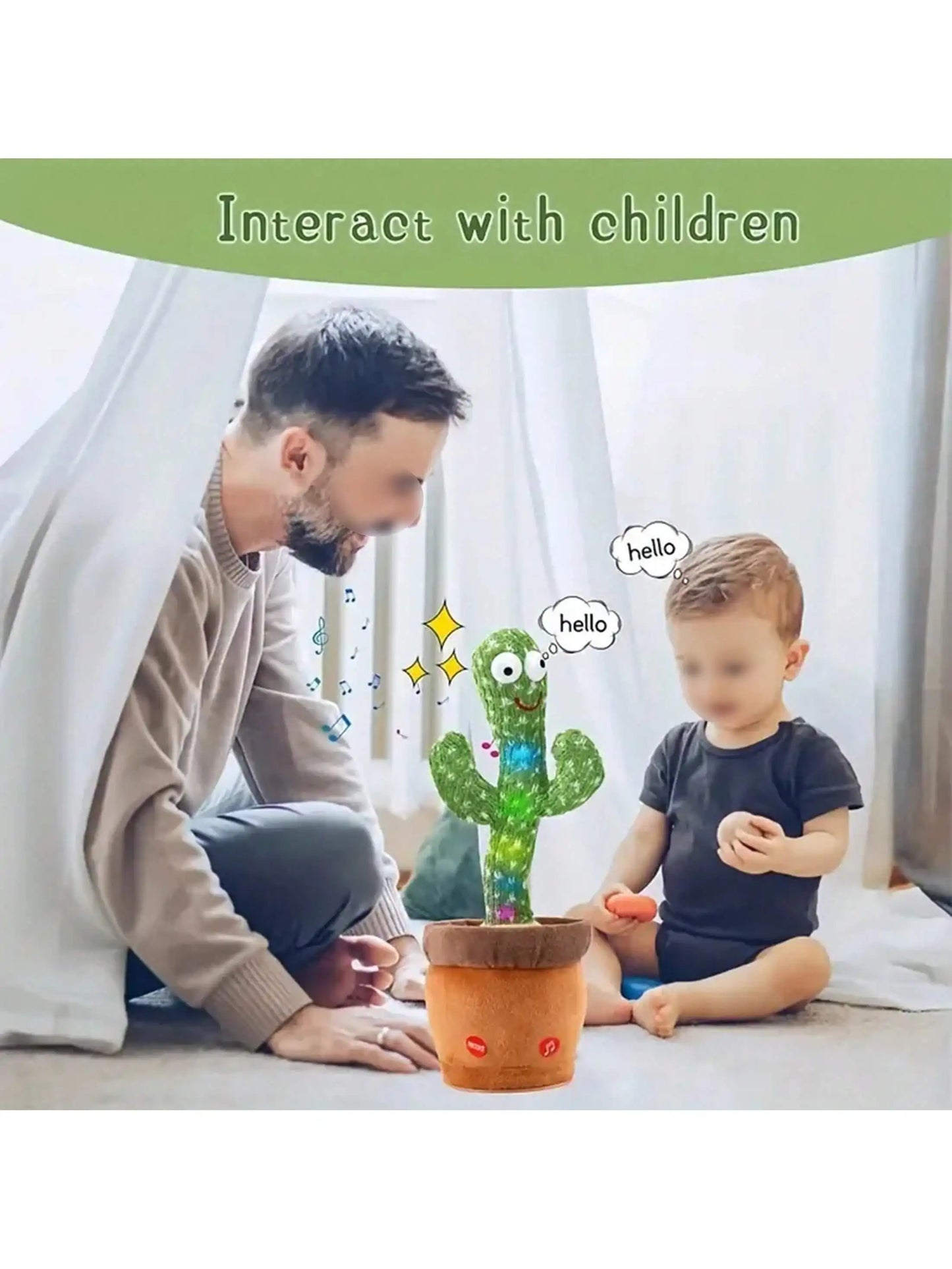 Dancing & Talking Cactus Toy