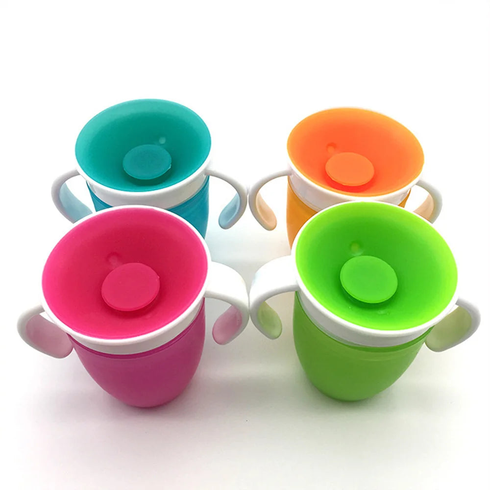 360 Degrees Can Be Rotated Baby Learning Drinking Cup