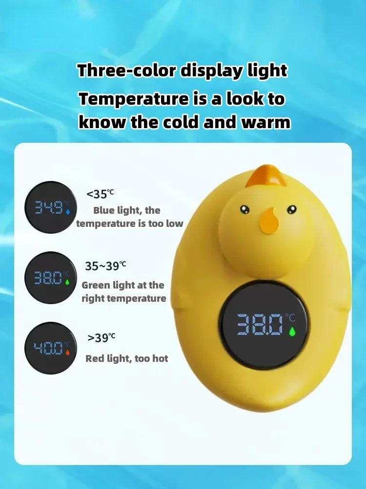 Little Yellow Duck Baby Bathtub Thermometer