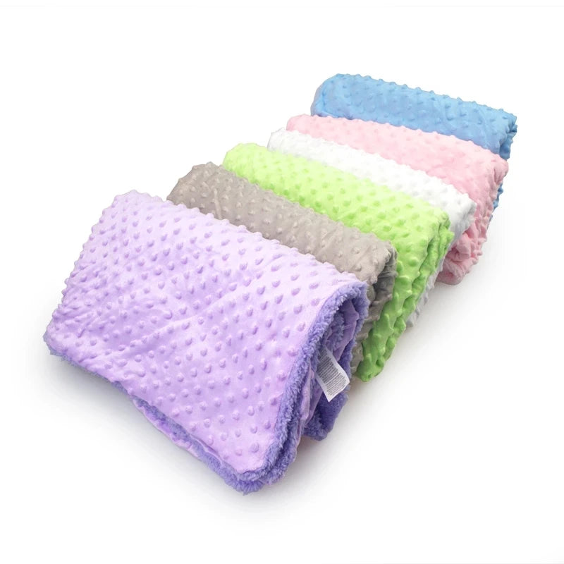 Baby Blanket & Swaddling Newborn Thermal Soft Fleece Blanket