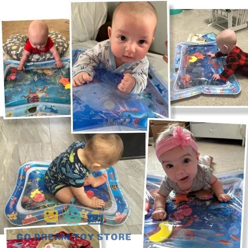 Baby Water Mat Inflatable Cushion Educational Toy