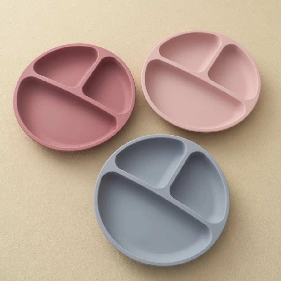 1PCS Silicone Suction Baby Plate – BPA Free